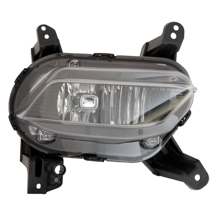 Hyundai Santa Fe Passenger Side Fog Light Assembly Halogen - HY2593171