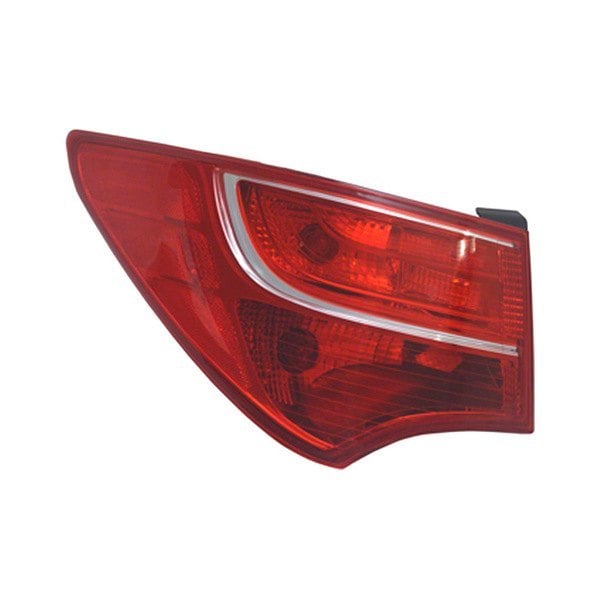 Hyundai Santa Fe Sport Driver Side Tail Light Assembly Halogen Outer - HY2804123