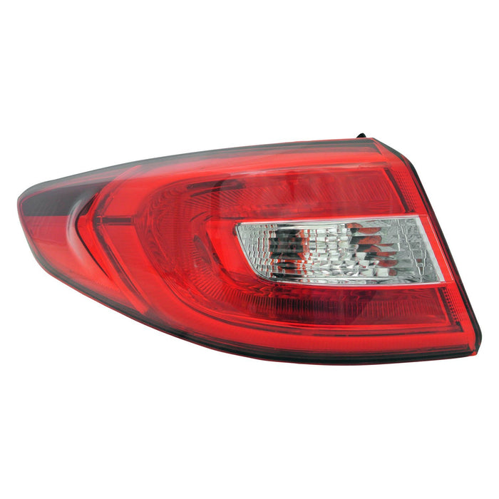 Hyundai Sonata Driver Side Tail Light Assembly Bulb Type Outer - HY2804129