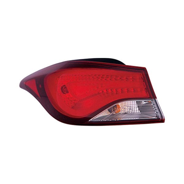 Hyundai Elantra/Elantra Coupe Driver Side Tail Light Assembly Halogen Outer - HY2804130