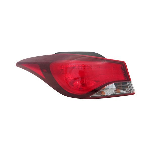 Hyundai Elantra Driver Side Tail Light Assembly Bulb Type Usa Built Outer - HY2804131