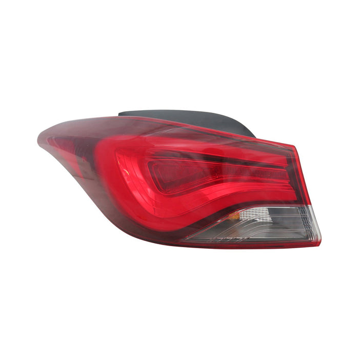 Hyundai Elantra Driver Side Tail Light Assembly Led Type Usa Built Outer - HY2804132