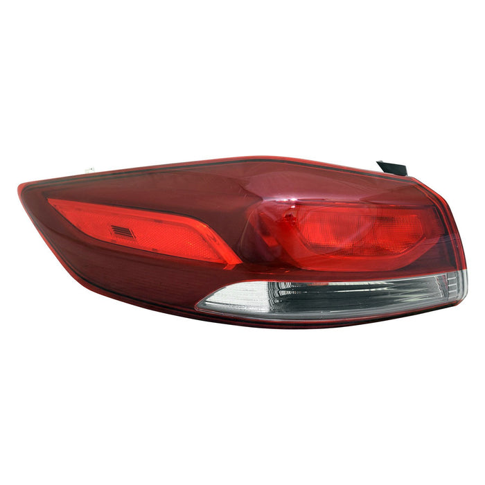 Hyundai Elantra Driver Side Tail Light Assembly Bulb Type Korea Built Outer - HY2804142