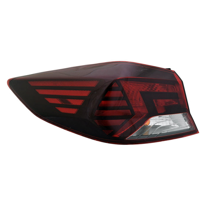 Hyundai Elantra Driver Side Tail Light Assembly Korea Built Bulb Type Outer - HY2804164