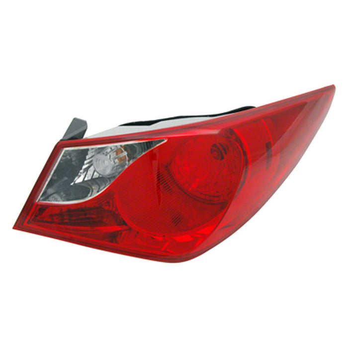 Hyundai Sonata 2.0T/2.0T Limited/GL/GLS/Limited/SE Passenger Side Tail Light Assembly Bulb Type Outer - HY2805116