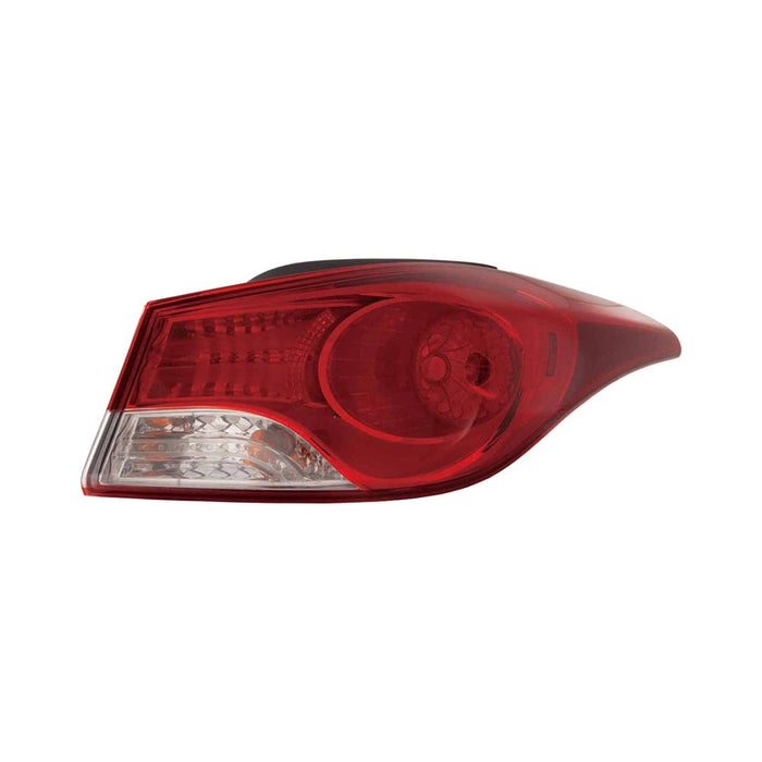 Hyundai Elantra Passenger Side Tail Light Assembly Korea Built Outer Sedan - HY2805120