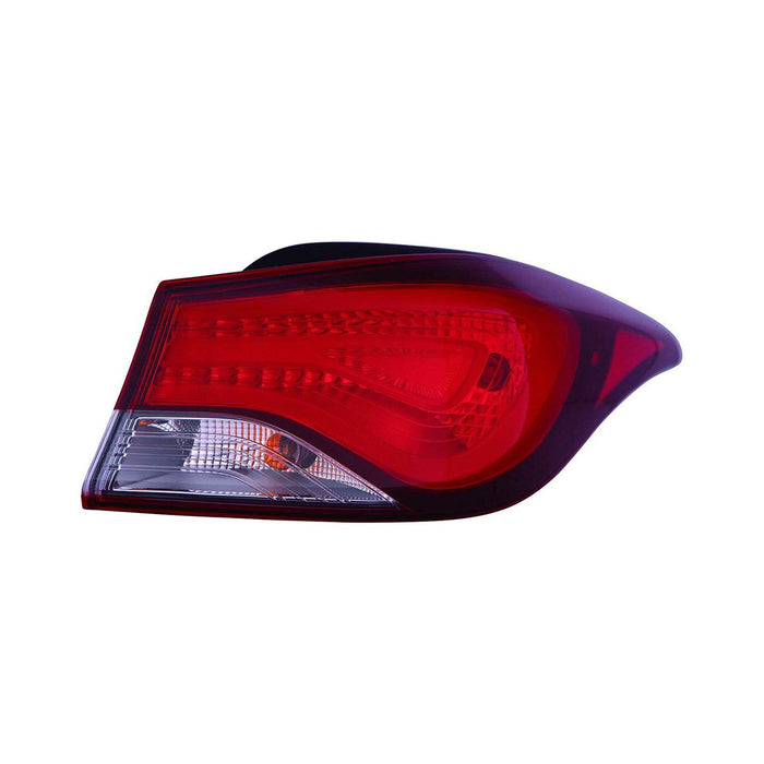 Hyundai Elantra/Elantra Coupe Passenger Side Tail Light Assembly Halogen Outer - HY2805130