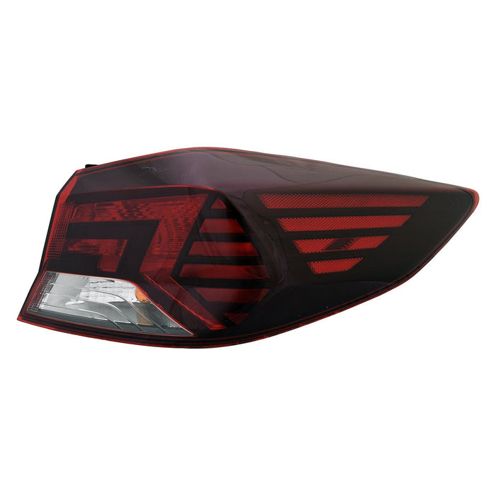 Hyundai Elantra Passenger Side Tail Light Assembly Korea Built Bulb Type Outer - HY2805164