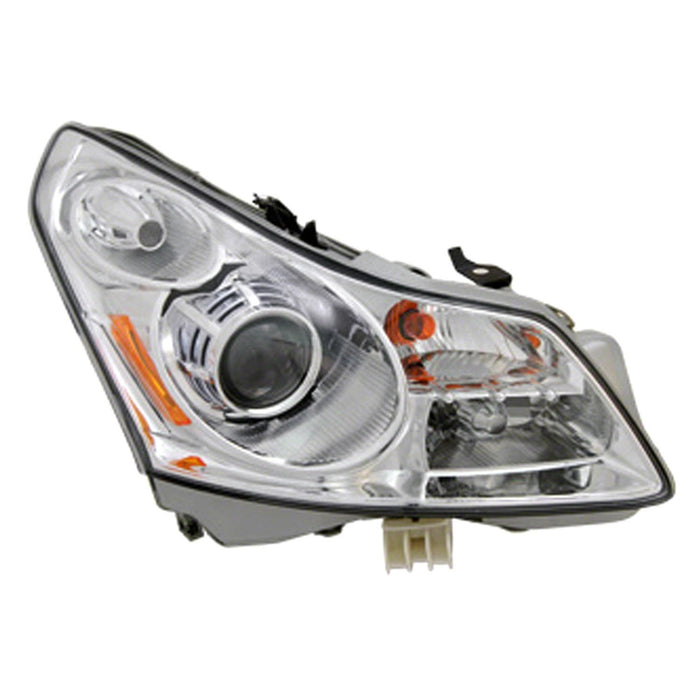 INFINITI G35 Passenger Side Headlight Assembly W/O Technology Pkg Composite Sedan - IN2503137