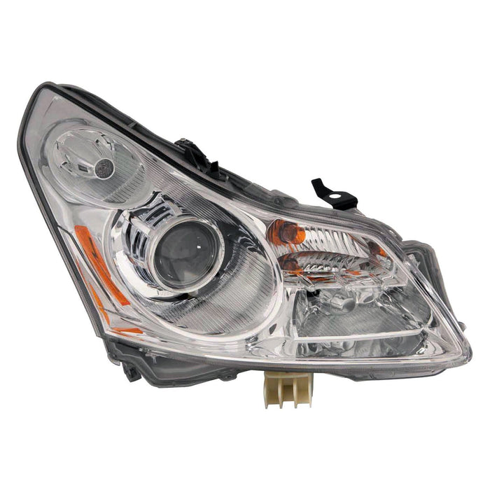 INFINITI G37 Passenger Side Headlight Assembly W/O Technology Pkg Composite Sedan - IN2503146