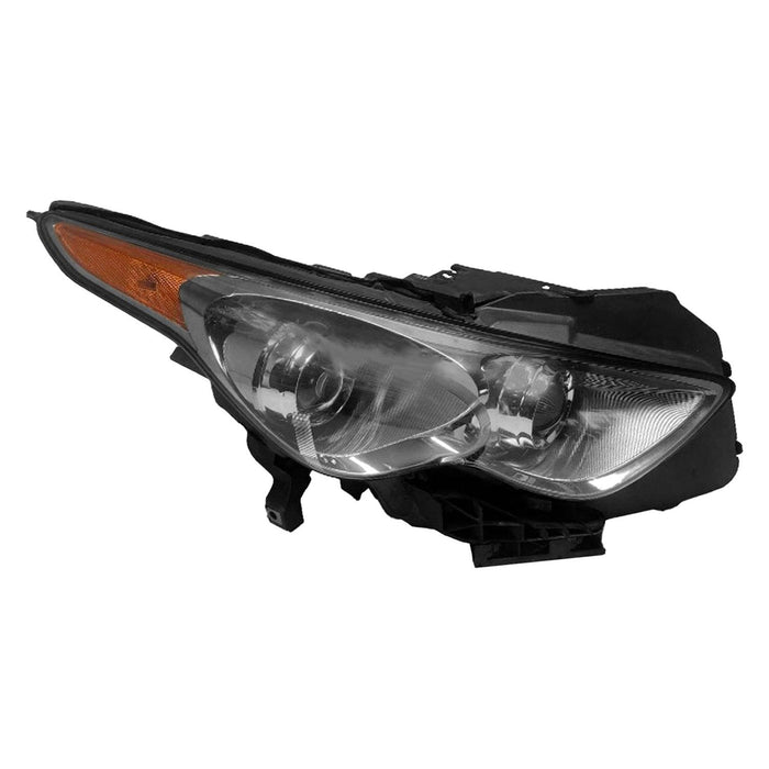 INFINITI FX35/FX37/FX50/QX70 Passenger Side Headlight Lens Housing W/O Adaptive Headlamps - IN2519128
