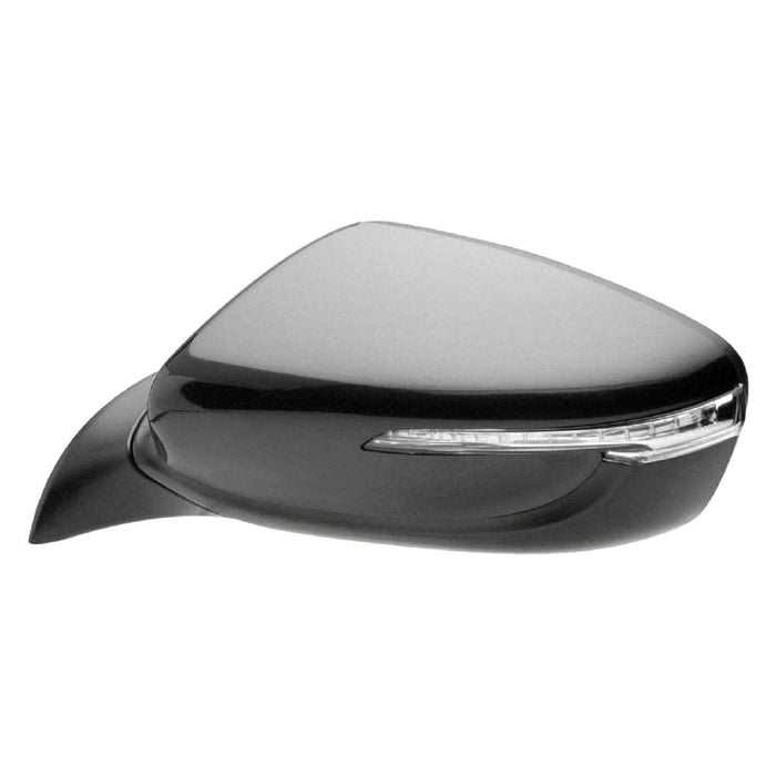 Kia Forte Driver Side Door Mirror Power Heated W/O Puddle Lamp W/Signal Lamp Man Folding Assembly - KI1320182