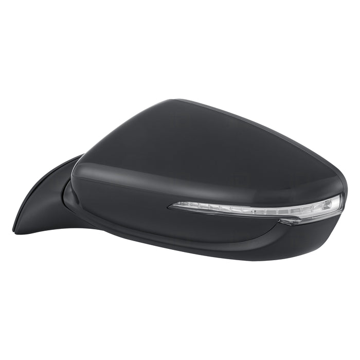 Kia Forte/Forte5 Driver Side Door Mirror Power Heated W/Puddle Lamp W/Signal Lamp Pwr Folding Assembly - KI1320184