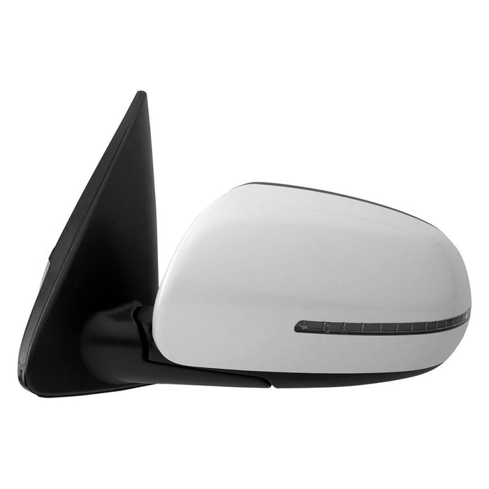 Kia Forte Driver Side Door Mirror W/Signal Lamps Pwr Folding Assembly - KI1320191