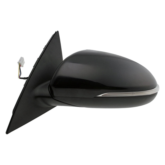 Kia Optima Driver Side Door Mirror Power Heated W/O Blind Spot Detection W/O Memory Assembly - KI1320201