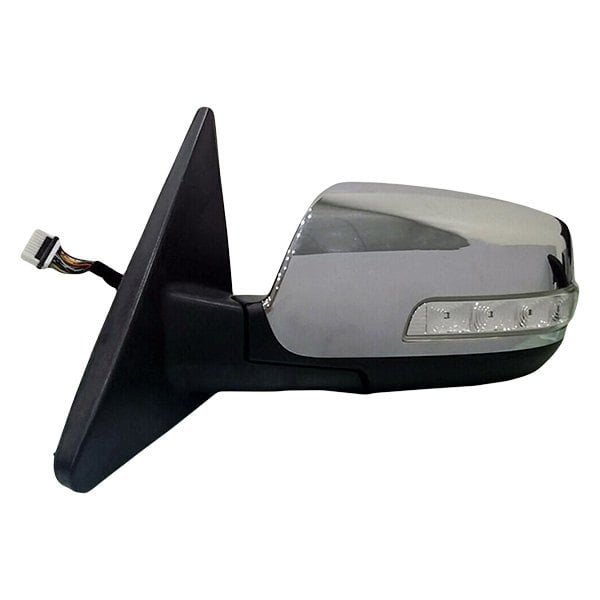 Kia Sorento Driver Side Door Mirror W/Blind Spot Mirror Chrome Assembly - KI1320212