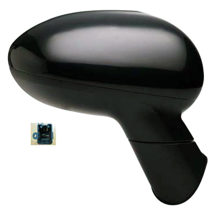 Kia Rio Passenger Side Door Mirror Power Heated W/O Turn Signal Lamp Assembly - KI1321167