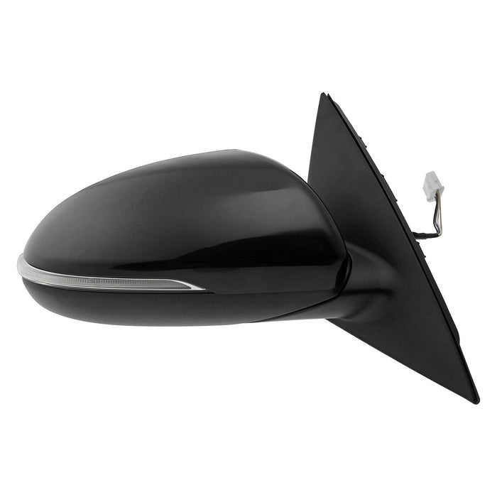 Kia Optima Passenger Side Door Mirror Power Non-Heated W/O Blind Spot Detection Assembly - KI1321200