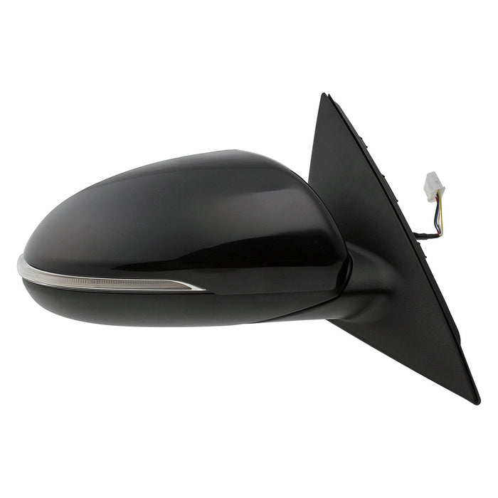 Kia Optima Passenger Side Door Mirror Power Heated W/O Blind Spot Detection W/O Memory Assembly - KI1321201