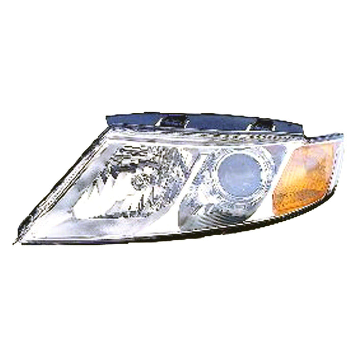 Kia Magentis/Optima Driver Side Headlight Assembly Chrome Bezel Composite - KI2502151