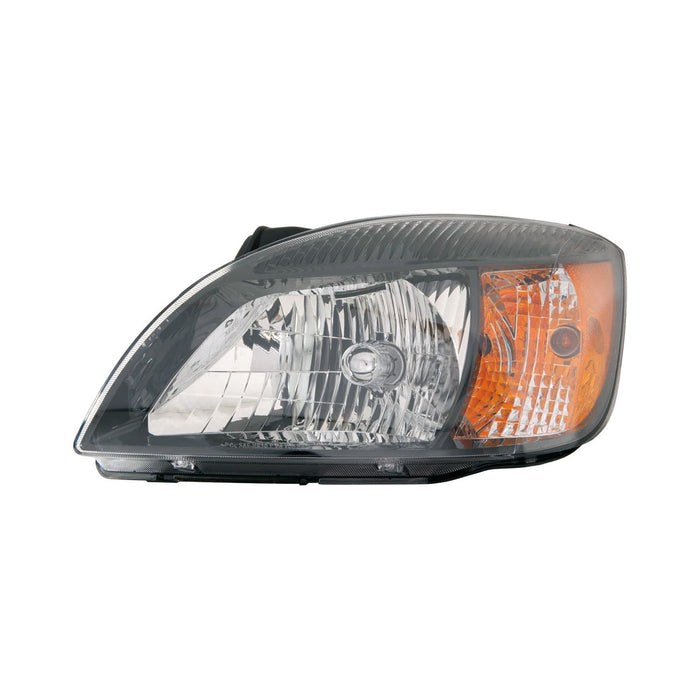 Kia Rio Driver Side Headlight Assembly Type 2 W/Amber Reflector Smote Glass Trim Composite Sedan - KI2502153