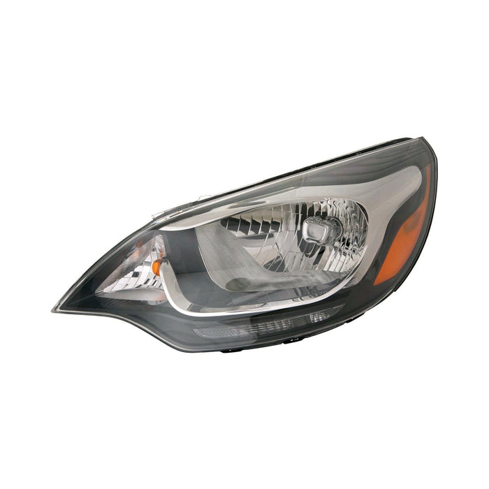 Kia Rio EX/LX Driver Side Headlight Assembly W/O Led Position Lamp Composite Sedan - KI2502159