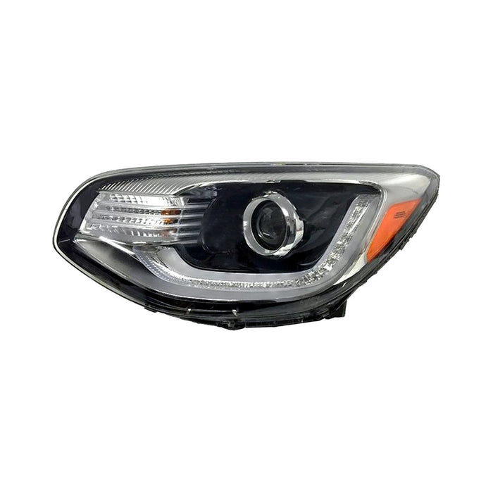 Kia Soul Driver Side Headlight Assembly Hid Projector Type From 1-31-17 Composite - KI2502221
