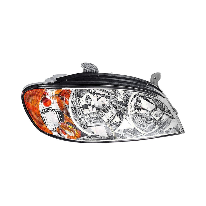 Kia Spectra Passenger Side Headlight Assembly Early Design Composite 4 Door Sedan - KI2503111