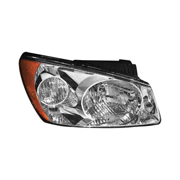 2004-2006 Kia Spectra Passenger Side Headlight Assembly Composite 4 Door Sedan - KI2503116