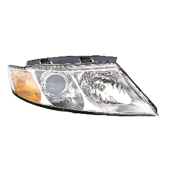 Kia Magentis/Optima Passenger Side Headlight Assembly Chrome Bezel Composite - KI2503151