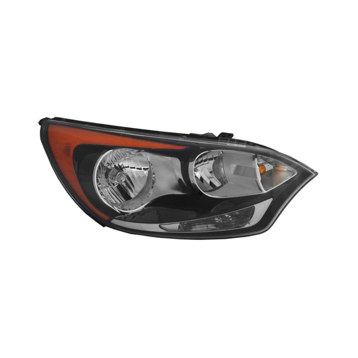 Kia Rio Passenger Side Headlight Assembly W/O Led Position Lamp Composite Hatchback - KI2503154