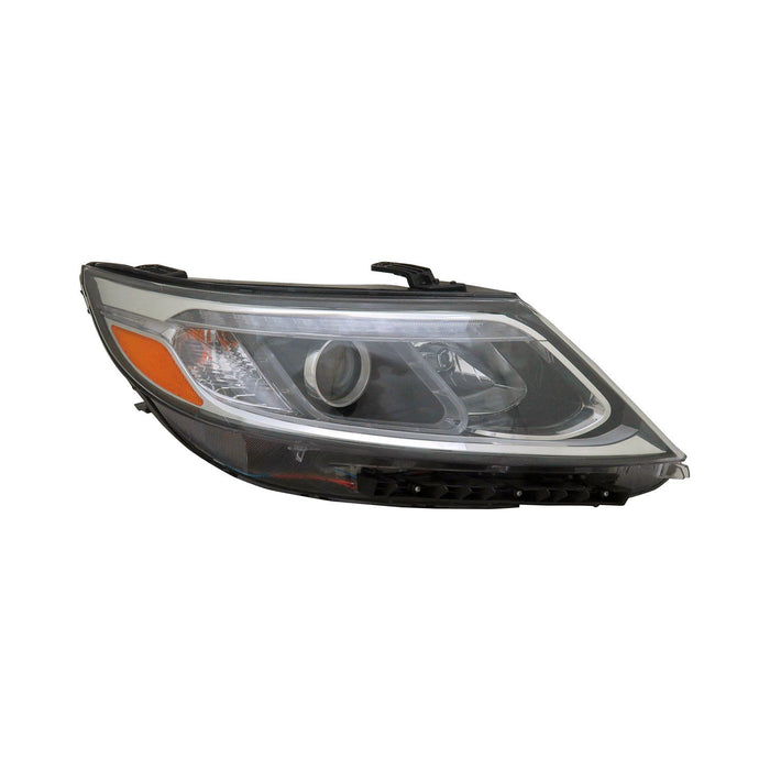 Kia Sorento EX/SX Passenger Side Headlight Assembly Halogen W/O Auto Level Control Composite - KI2503165