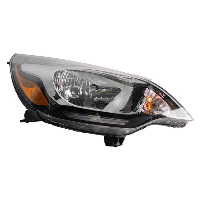 Kia Rio SX Passenger Side Headlight Assembly W/Led Position Lamp Composite Sedan - KI2503179