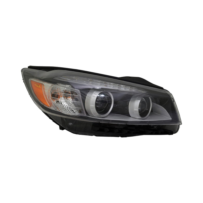 Kia Sorento Passenger Side Headlight Assembly Halogen W/Led Accent Light Composite - KI2503186