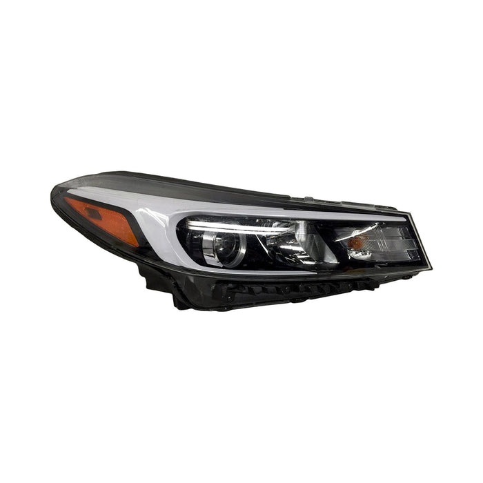 Kia Forte5 Passenger Side Headlight Assembly Halogen Korea Built W/O Led Position Lamp Composite - KI2503205