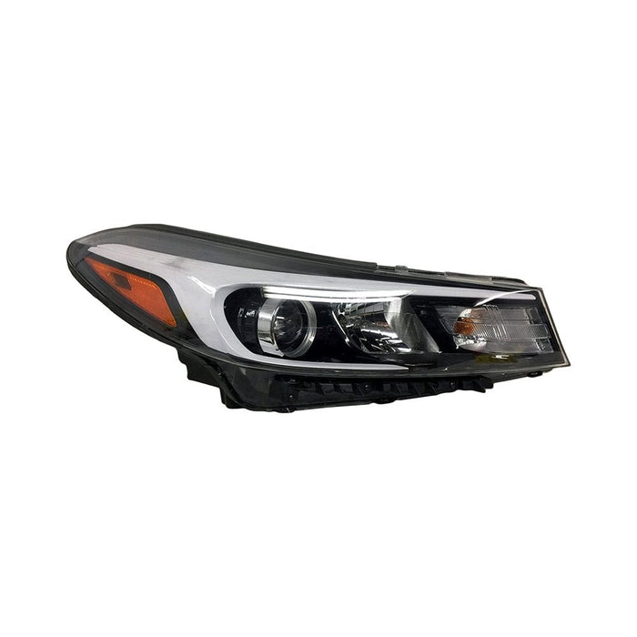 Kia Forte/Forte5 Passenger Side Headlight Assembly Halogen W/O Led Position Lamp From 7-4-17 Composite - KI2503224