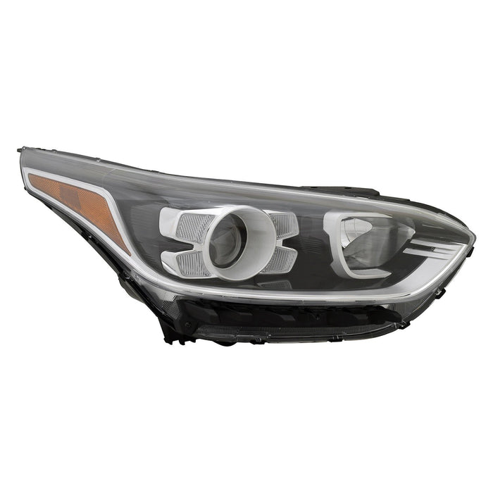 Kia Forte EX/EX Limited/EX Premium/EX+/S Passenger Side Headlight Assembly Halogen Composite Sedan - KI2503241