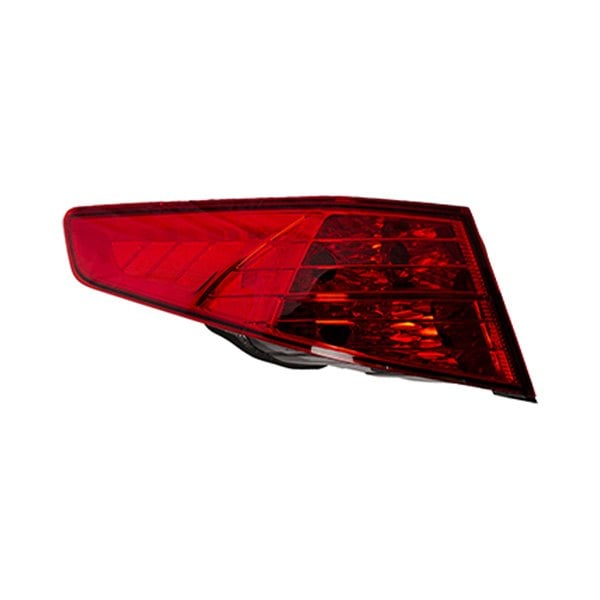 Kia Optima Driver Side Tail Light Assembly Bulb Type Lens/Housing Only Outer - KI2804105