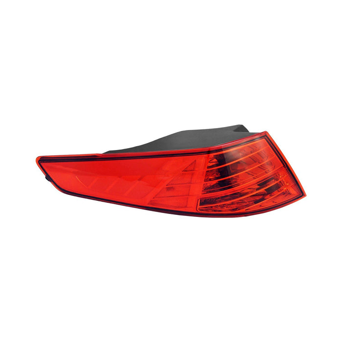 Kia Optima Driver Side Tail Light Assembly Bulb Type Korea Built Outer - KI2804106