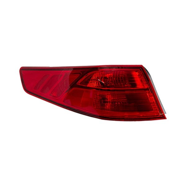 Kia Optima Driver Side Tail Light Assembly Bulb Type Korea Built Outer - KI2804116