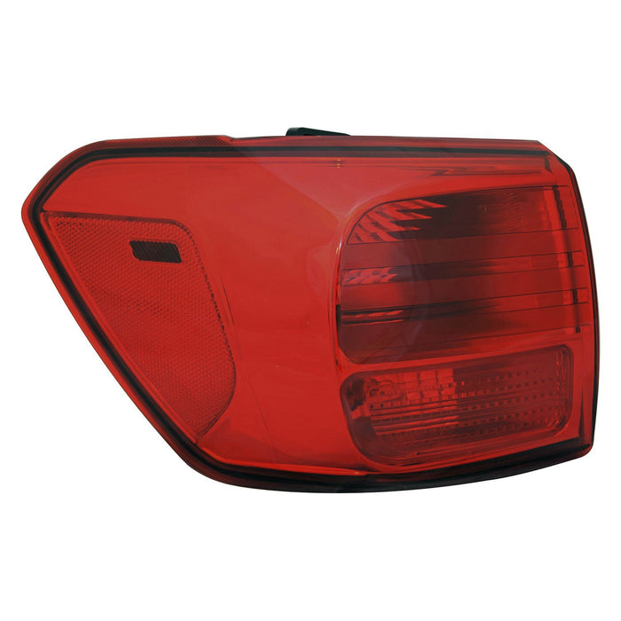 Kia Sedona Driver Side Tail Light Assembly Bulb Type Outer - KI2804144