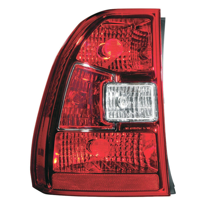 Kia Sportage Passenger Side Tail Light Housing Red/Clear Center Includes Lens - KI2819100