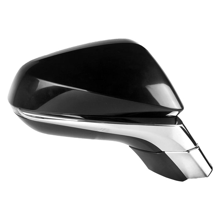 Lexus NX200t/NX300h Passenger Side Door Mirror Non-Electrochromic Man Folding Assembly - LX1321156