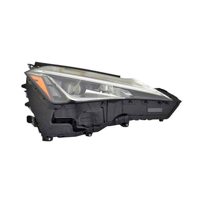 Lexus UX200/UX250h Passenger Side Headlight Assembly Single Beam W/O Fog Lamps Composite - LX2503184