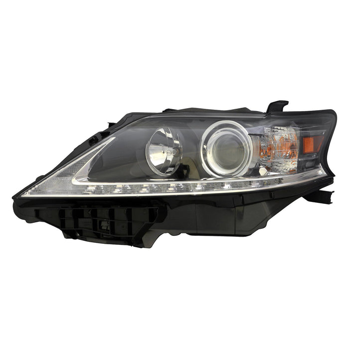 Lexus RX350/RX450h Driver Side Headlight Lens Housing Halogen Japan Built - LX2518138