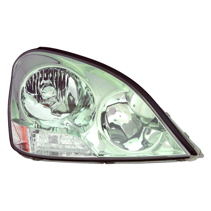 Lexus LS430 Passenger Side Headlight Lens Housing W/Xenon Bulb - LX2519105