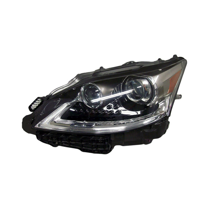 Lexus LS460 Passenger Side Headlight Lens Housing Hid - LX2519146