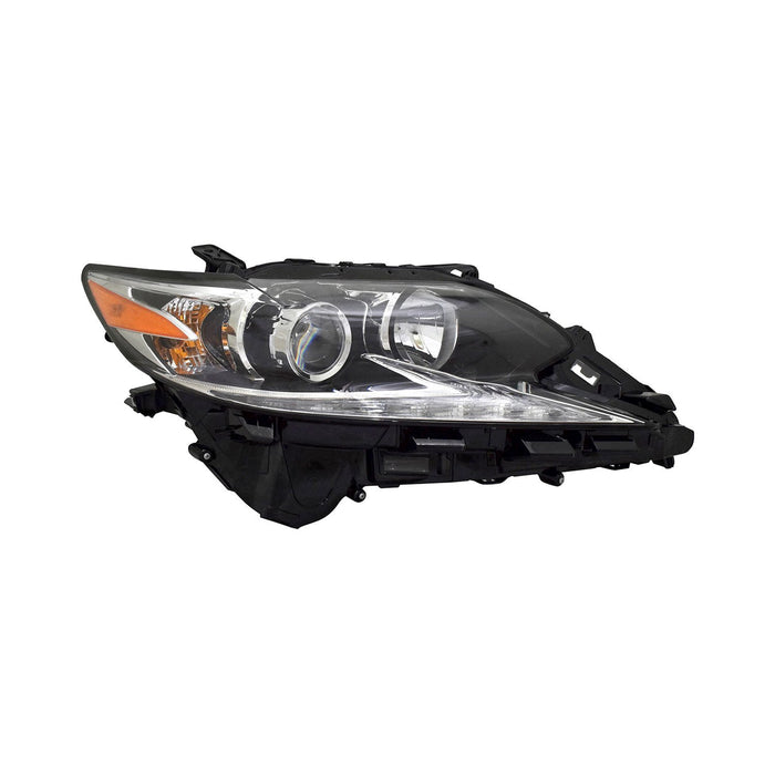 Lexus ES300h/ES350 Passenger Side Headlight Lens Housing Halogen High Beam - LX2519158