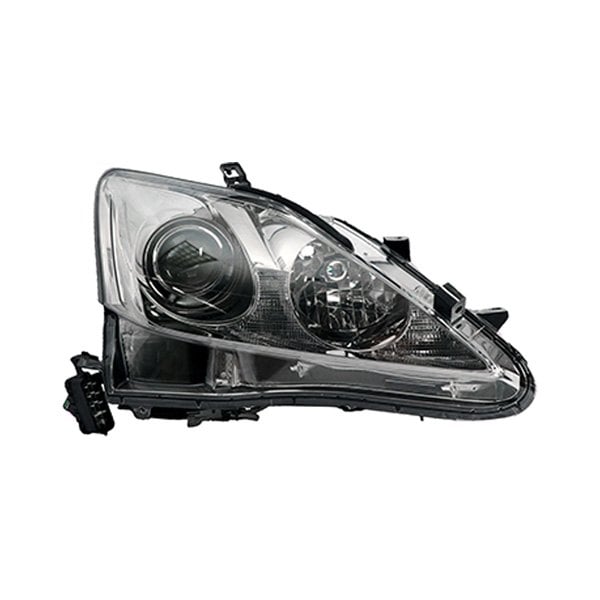 Lexus IS250/IS350 C Passenger Side Headlight Lens Housing W/O F Sport Pkg W/O Auto Leveling - LX2519162