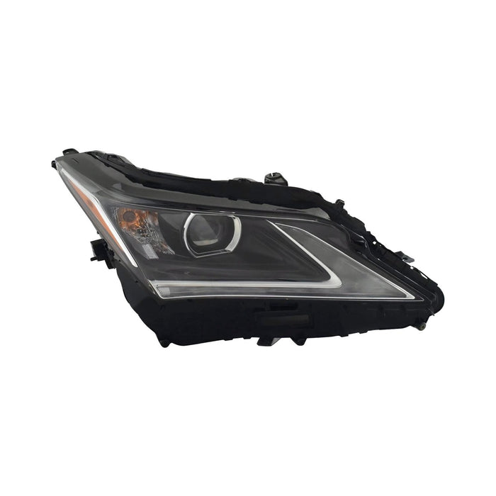Lexus RX350/RX350L Passenger Side Headlight Lens Housing Japan Built Single Beam W/O Cold Climate Spec - LX2519165